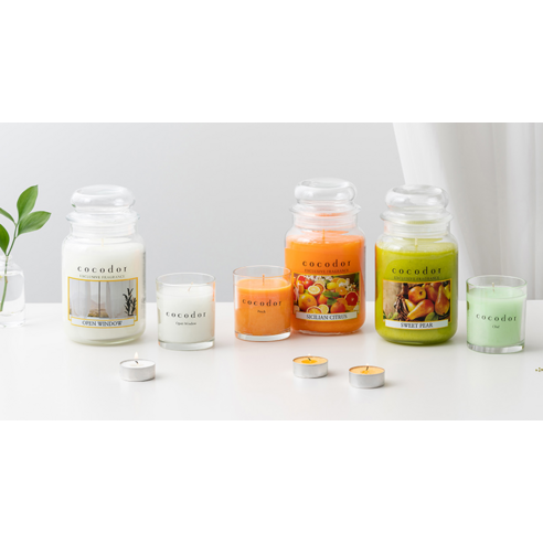 Cocodor Rajiza Candle, Open Window, 510g, 1 piece