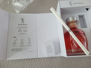 Herb Thyme Perfume Plus Signature Indoor Diffuser 130ml Gift Set, Lavender, 1 Set