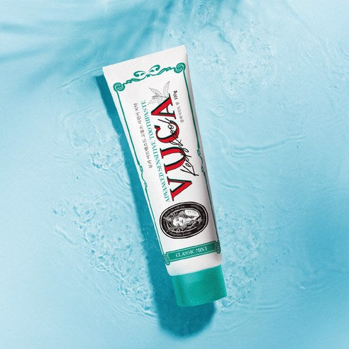 Vuca Advanced High Fluoride Sensitive Toothpaste Classic Mint Flavor, 110g, 4 Pack