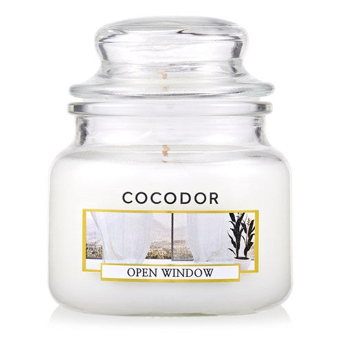 Cocodor Small Jar Candle, Open Window, 95g, 1 piece