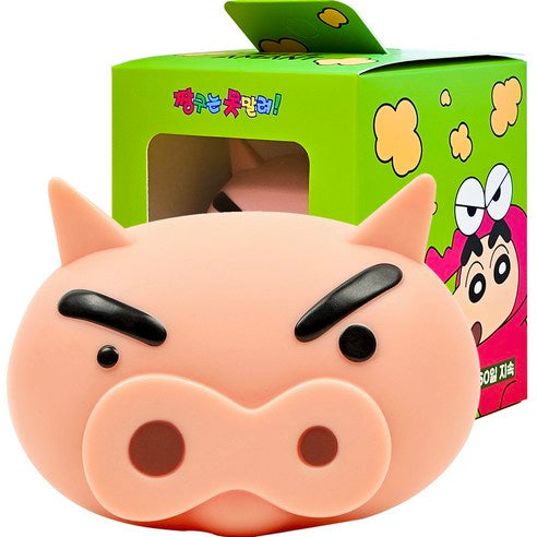 Belle Amant Crayon Shin-chan Big Face Car Air Freshener Buri Burimon, Fresh Cotton, 1 piece