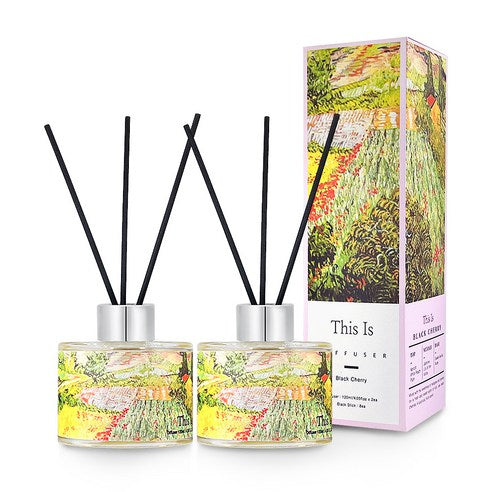 This Is My Flower Diffuser, Black Cherry, 120mlx2