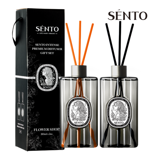Sento Intense Premium Large Capacity Diffuser Gift Set Flower Shop 550mlx2