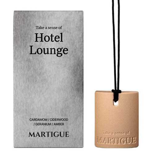 Martigue Car Perfume Terracotta Diffuser, Hotel Lounge, 1 piece