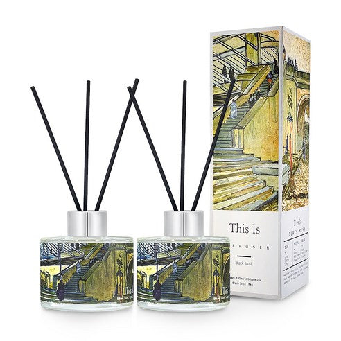 This Is My Flower Diffuser, Black Musk, 120mlx2