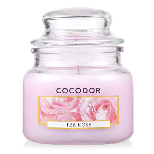Cocodor Small Jar Candle, Tea Rose, 95g, 1 piece