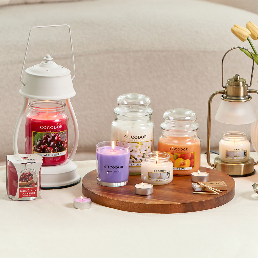 Cocodor Rajiza Candle, Black Cherry, 510g, 1 piece