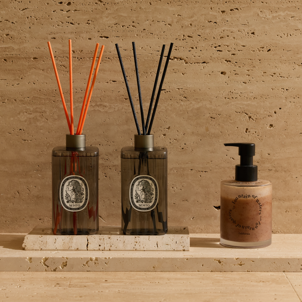 Sento Intense Premium Large Capacity Diffuser Gift Set Wood Sage 550mlx2