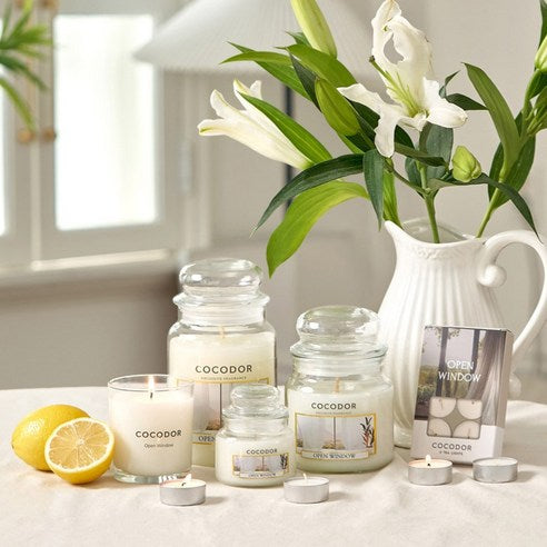 Cocodor Small Jar Candle, Winter Jasmine, 95g, 1 piece
