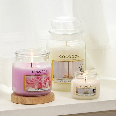Cocodor Small Jar Candle, Tea Rose, 95g, 1 piece