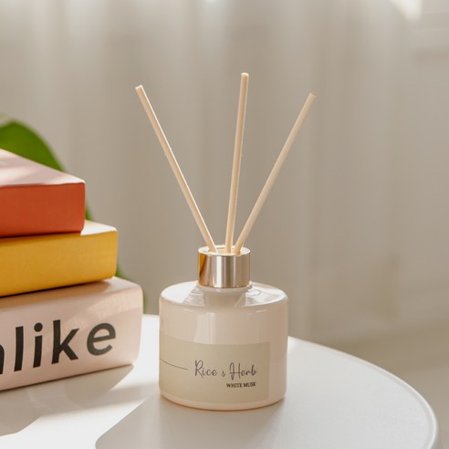 Household Guide Rice & Herb Diffuser, Daffodil, 200mlx2