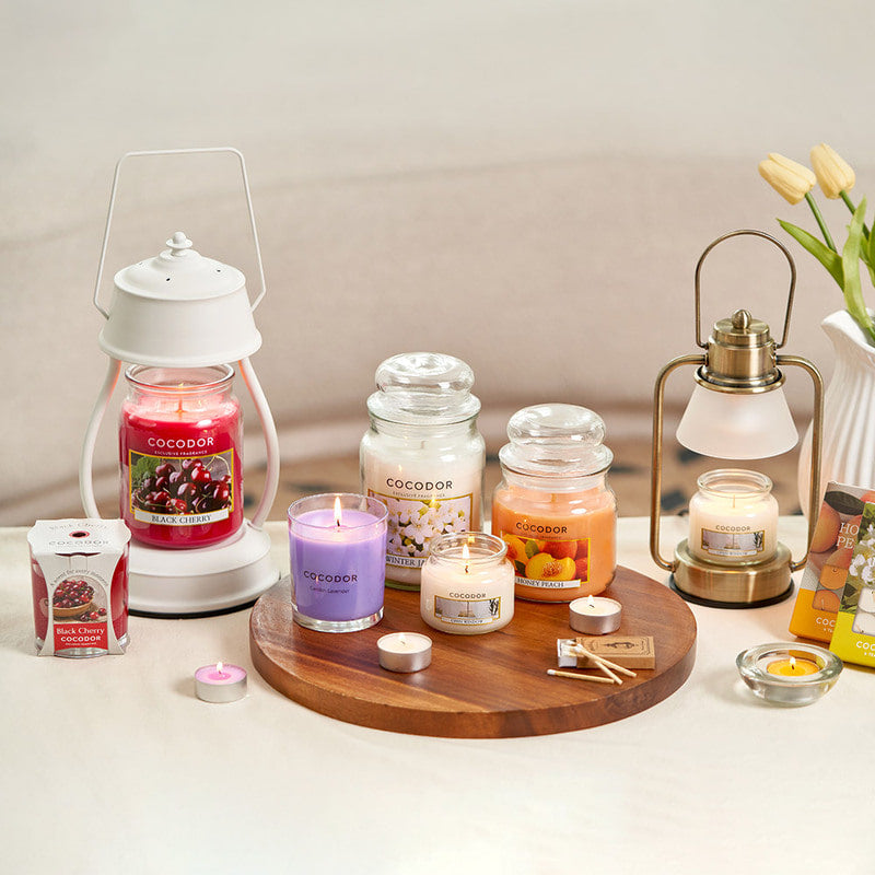 Cocodor Rajiza Candle, Honey Peach, 510g, 1 piece