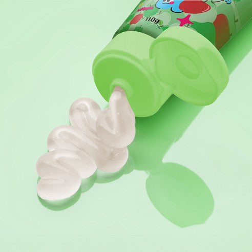 Vuca Junior Mild High-Fluoride Vegan Toothpaste Apple Flavor, 110g, 4 Pack