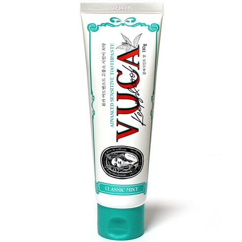 Vuca Advanced High Fluoride Sensitive Toothpaste Classic Mint Flavor, 110g, 8 Pack