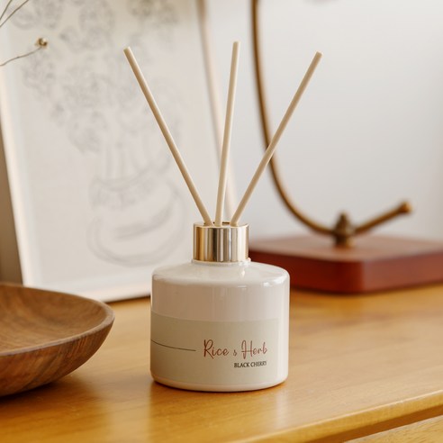 Household Guide Rice & Herb Diffuser, Ylang Ylang, 200mlx2