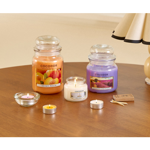 Cocodor Small Jar Candle, Open Window, 95g, 1 piece