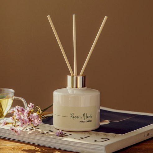 Household Guide Rice & Herb Diffuser, Daffodil, 200mlx2