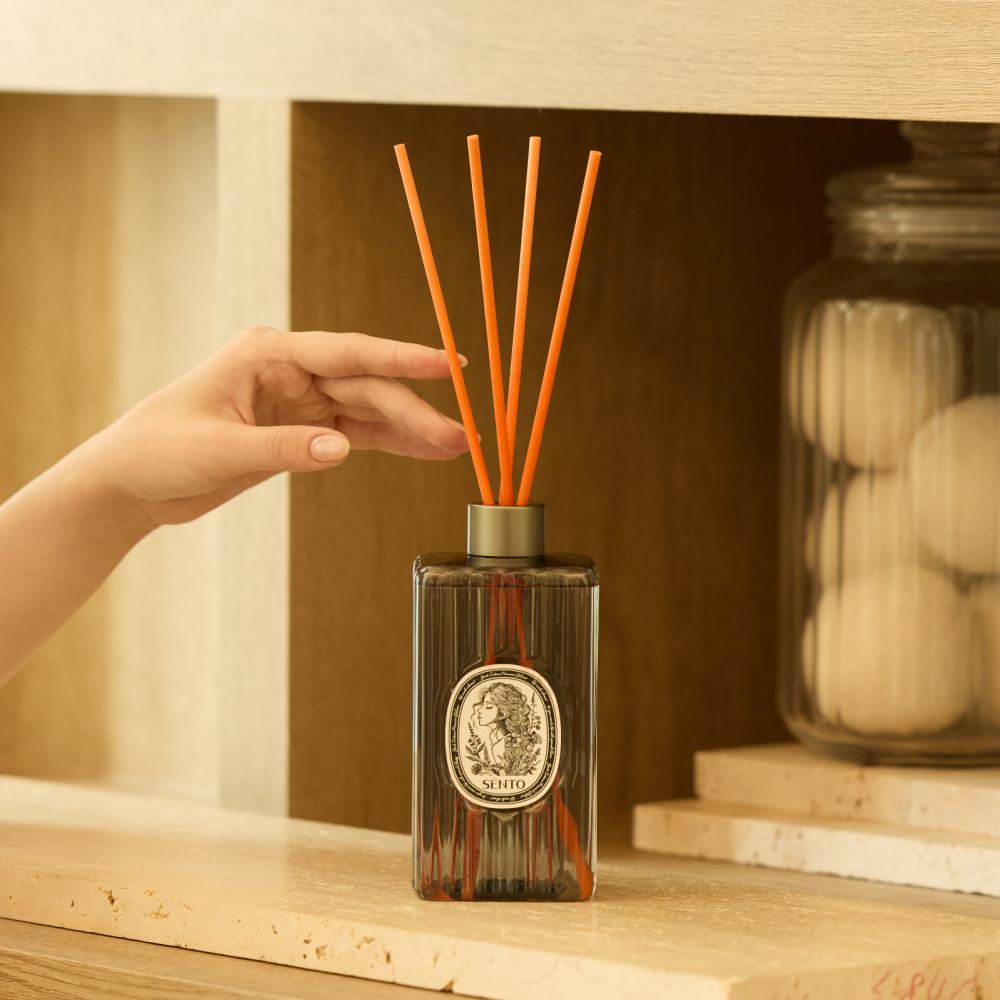 Sento Intense Premium Large Capacity Diffuser Gift Set Wood Sage 550mlx2