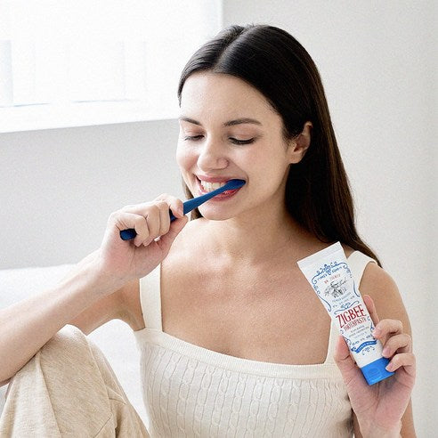 Sensitivity reduction 61%, Zigbee large-capacity sensitive-teeth care toothpaste, Citrus Mint scent, 4 pcs, 117g