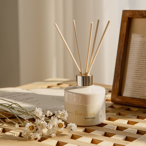 Household Guide Rice & Herb Diffuser, Daffodil, 200mlx2