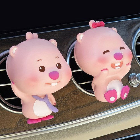 Belle Aman Baby Zanman Lupi Necktie Figure Car Air Freshener, 1 Piece, Blackberry & Bay