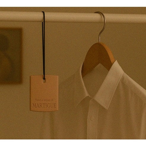 Martigue Car Perfume Terracotta Diffuser, Clean Laundry, 1 piece