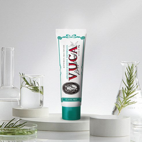 Vuca Advanced High Fluoride Sensitive Toothpaste Classic Mint Flavor, 110g, 8 Pack
