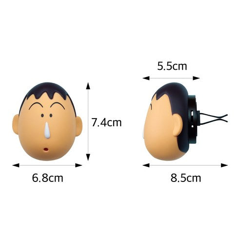 Belle Amant: Crayon Shin-chan Big Face Car Air Freshener Menggu, Fresh Cotton, 1 piece