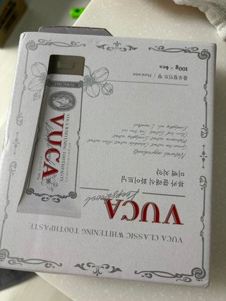 Vuca Classic Whitening Toothpaste, 100g, 4 Pack