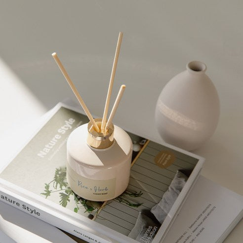 Household Guide Rice & Herb Diffuser, Daffodil, 200mlx2